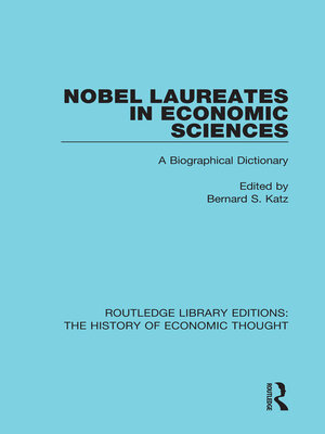 cover image of Nobel Laureates in Economic Sciences